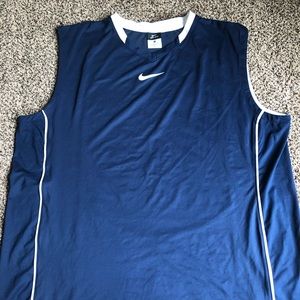 Navy Nike Dri Fit Tank
